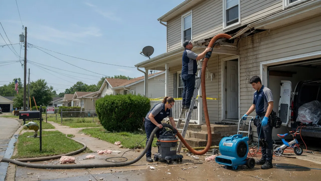 Water Damage Restoration in Chesterville, OH near me